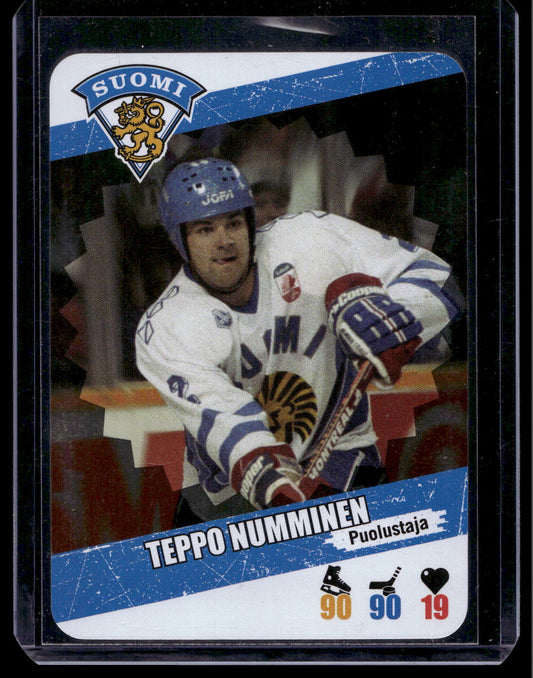 2013-14 Suomi Leijonakortit - Foil - Teppo Numminen