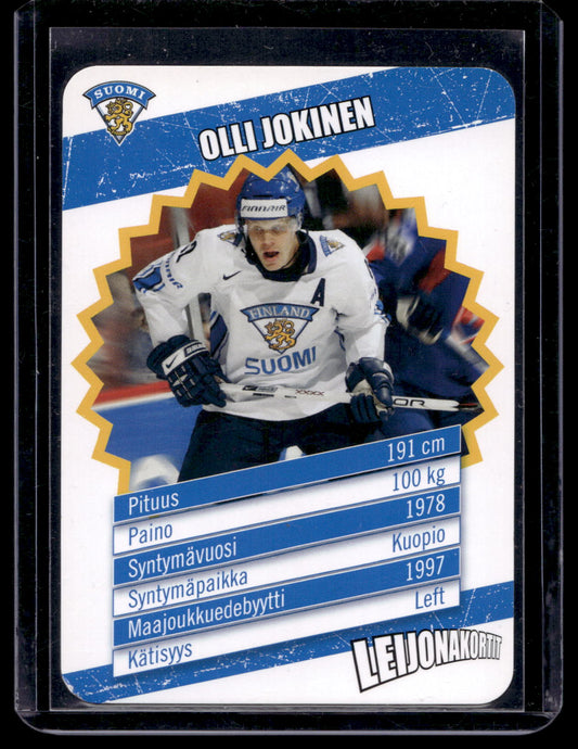 2013-14 Suomi Leijonakortit - Foil - Olli Jokinen