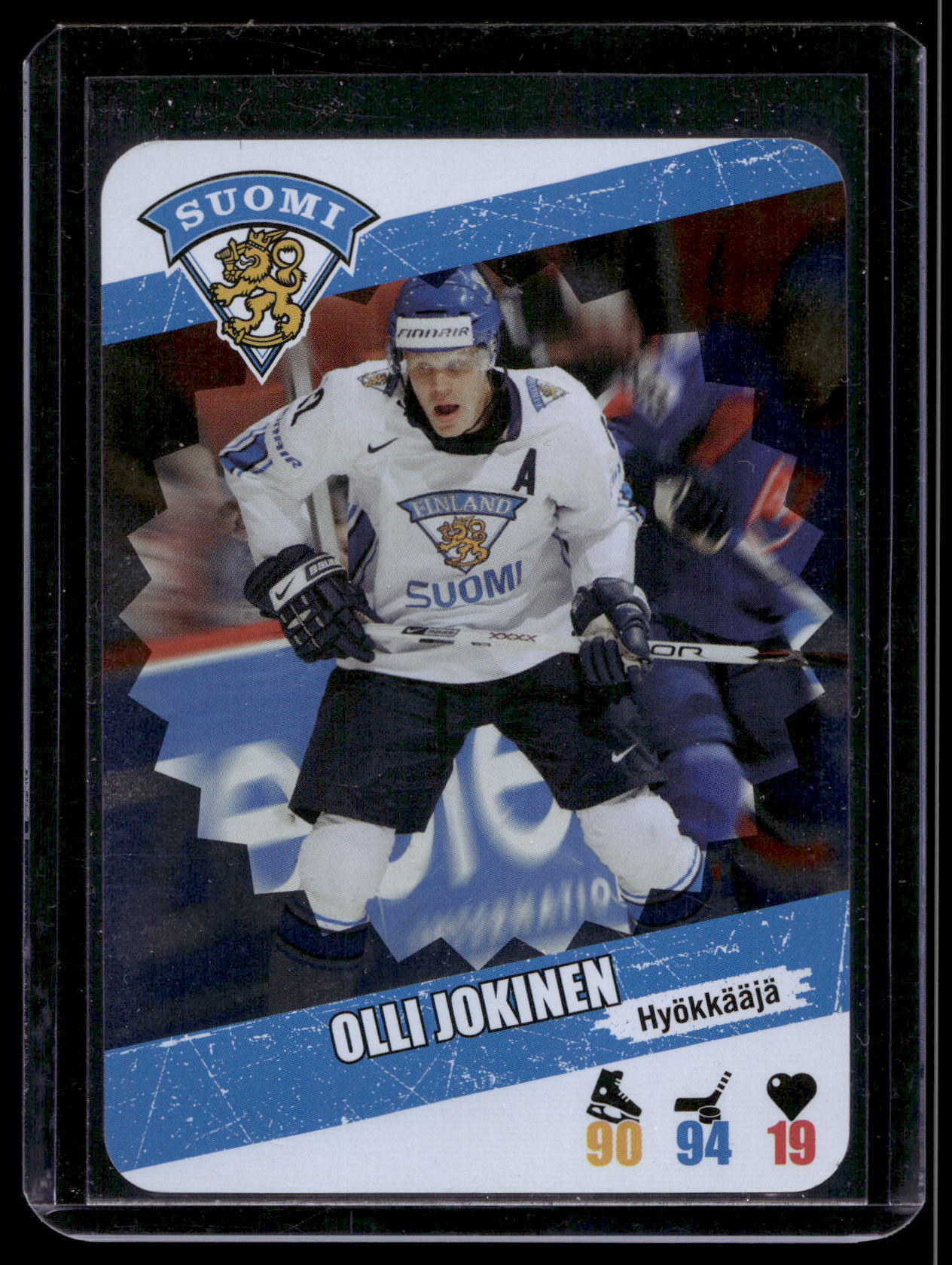 2013-14 Suomi Leijonakortit - Foil - Olli Jokinen