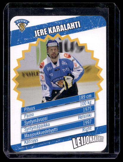 2013-14 Suomi Leijonakortit - Foil - Jere Karalahti