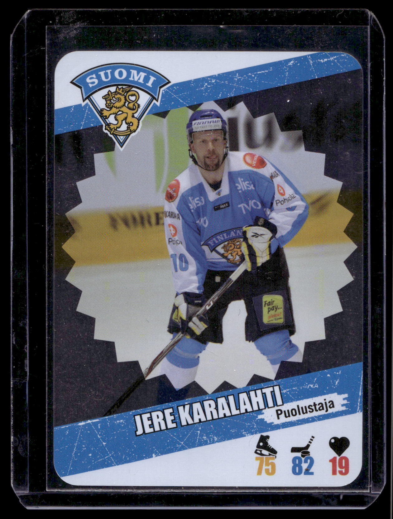 2013-14 Suomi Leijonakortit - Foil - Jere Karalahti