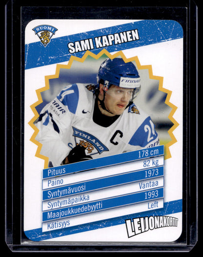 2013-14 Suomi Leijonakortit - Foil - Sami Kapanen