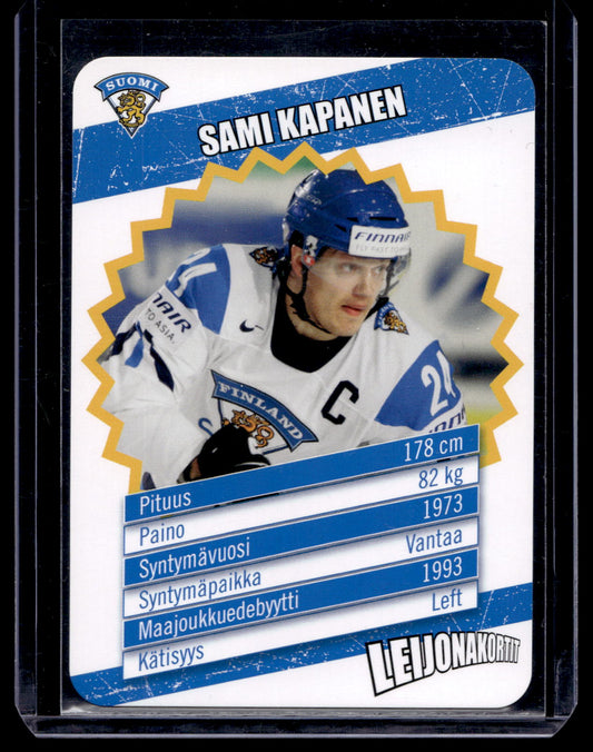 2013-14 Suomi Leijonakortit - Foil - Sami Kapanen