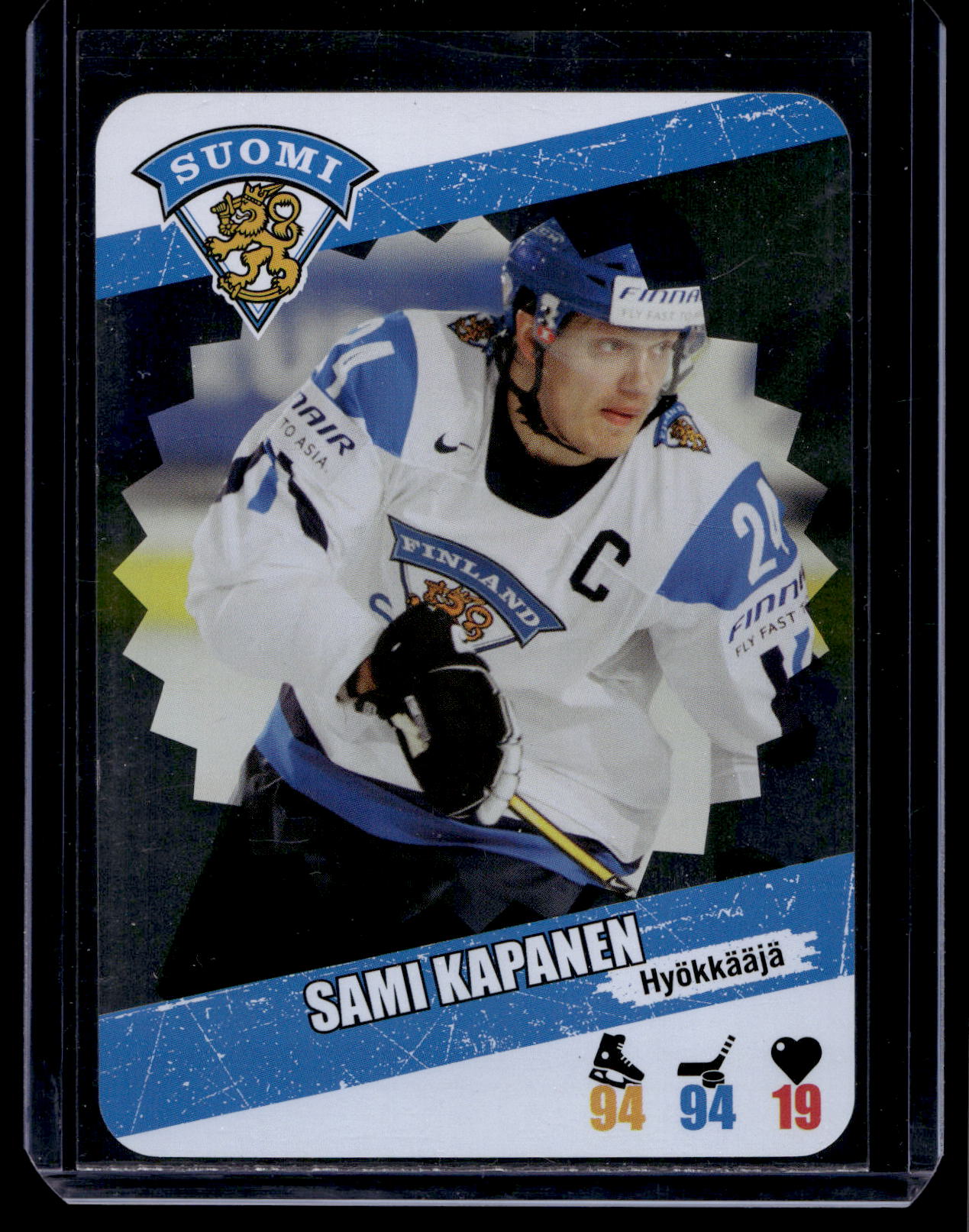 2013-14 Suomi Leijonakortit - Foil - Sami Kapanen
