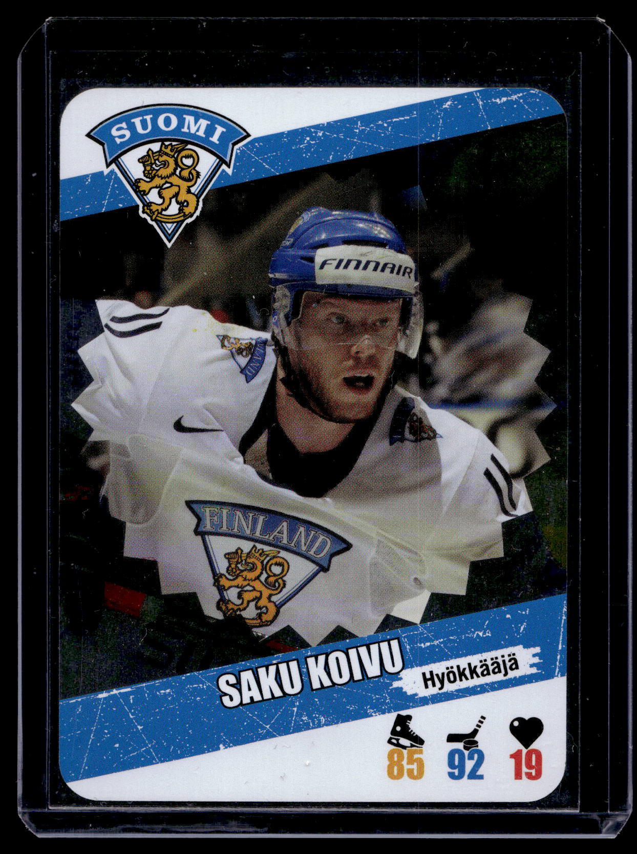 2013-14 Suomi Leijonakortit - Foil -Saku Koivu