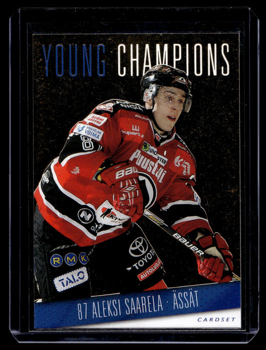 2016-17 Cardset - Young Champions - Aleksi Saarela #YC18 /999