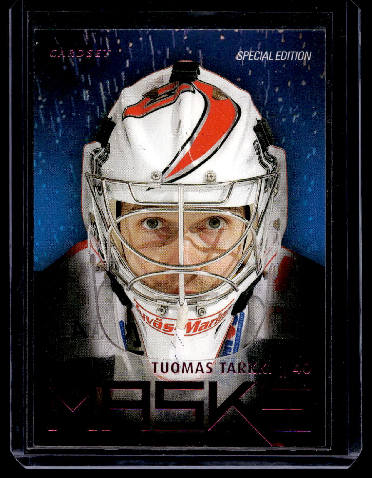 2014-15 Cardset - Masks - Tuomas Tarkki #9 /999