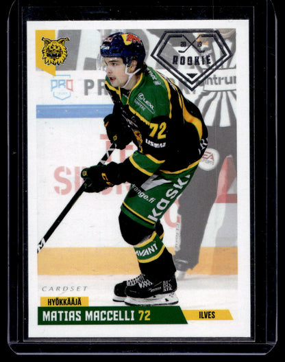 2019-20 Cardset Rookie - Matias Maccelli /499