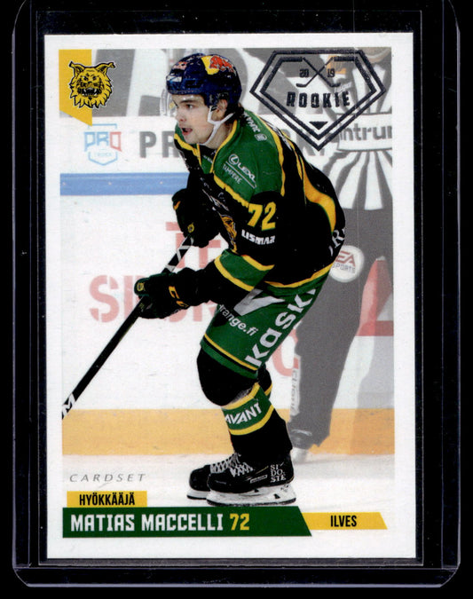 2019-20 Cardset Rookie - Matias Maccelli /499