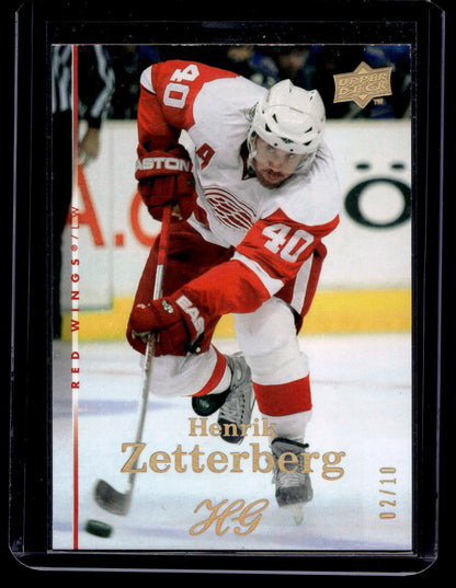 2007-08 Upper Deck -  High Gloss - Henrik Zetterberg #254 /10