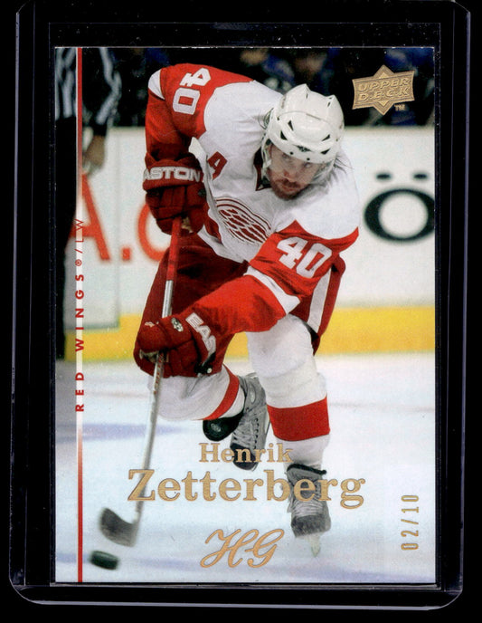 2007-08 Upper Deck -  High Gloss - Henrik Zetterberg #254 /10