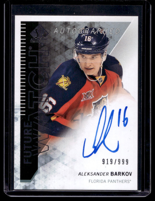 2013-14 Upper Deck SP Authentic Future Watch - Aleksander Barkov #316 /999 RC