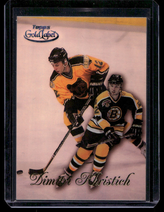 1998-99 Topps Gold Label - Class 2 Black Label One of One - Dimitri Khristich #23 1of1
