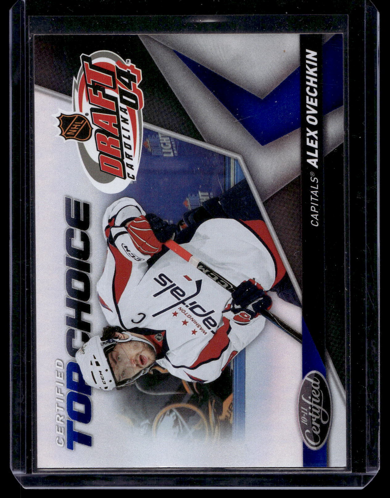 2010-11 Panini Certified - Top Choice - Mirror Blue - Alex Ovechkin #6 /100