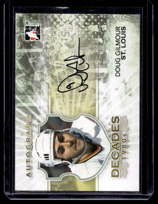 2010-11 In the Game Decades 1980s - Autographs - Doug Gilmour #A-DG