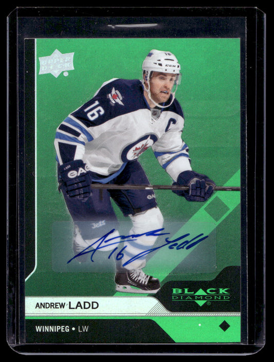 2013-14 Upper Deck Black Diamond - Emerald - Andrew Ladd #26 /10