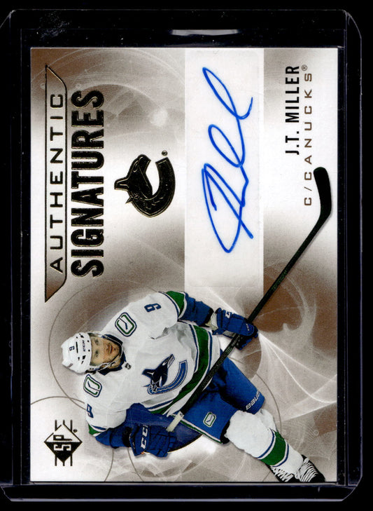 2020-21 Upper Deck SP Retail - Authentic Signatures Autographs - J.T. Miller #AS-JM