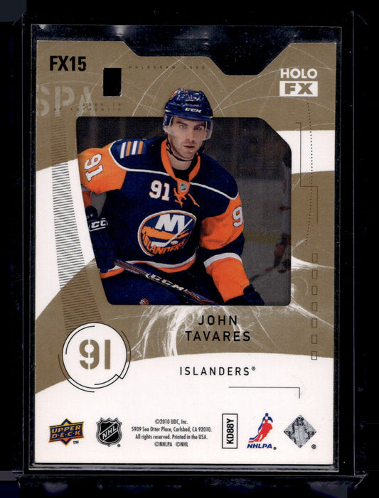 2009-10 Upper Deck SP Authentic - Holo FX - Die-Cut - John Tavares #FX15 RY