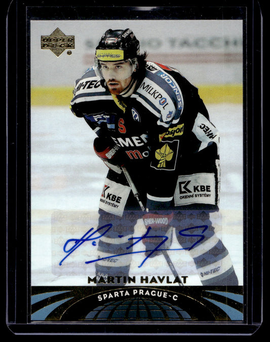 2004-05 Upper Deck All-World Edition - Autographs - Martin Havlat #11