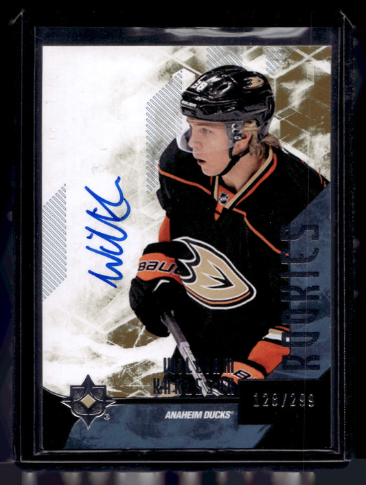 2014-15 Upper Deck Ultimate Collection - Autographed Rookies - William Karlsson  #101 /299 RC