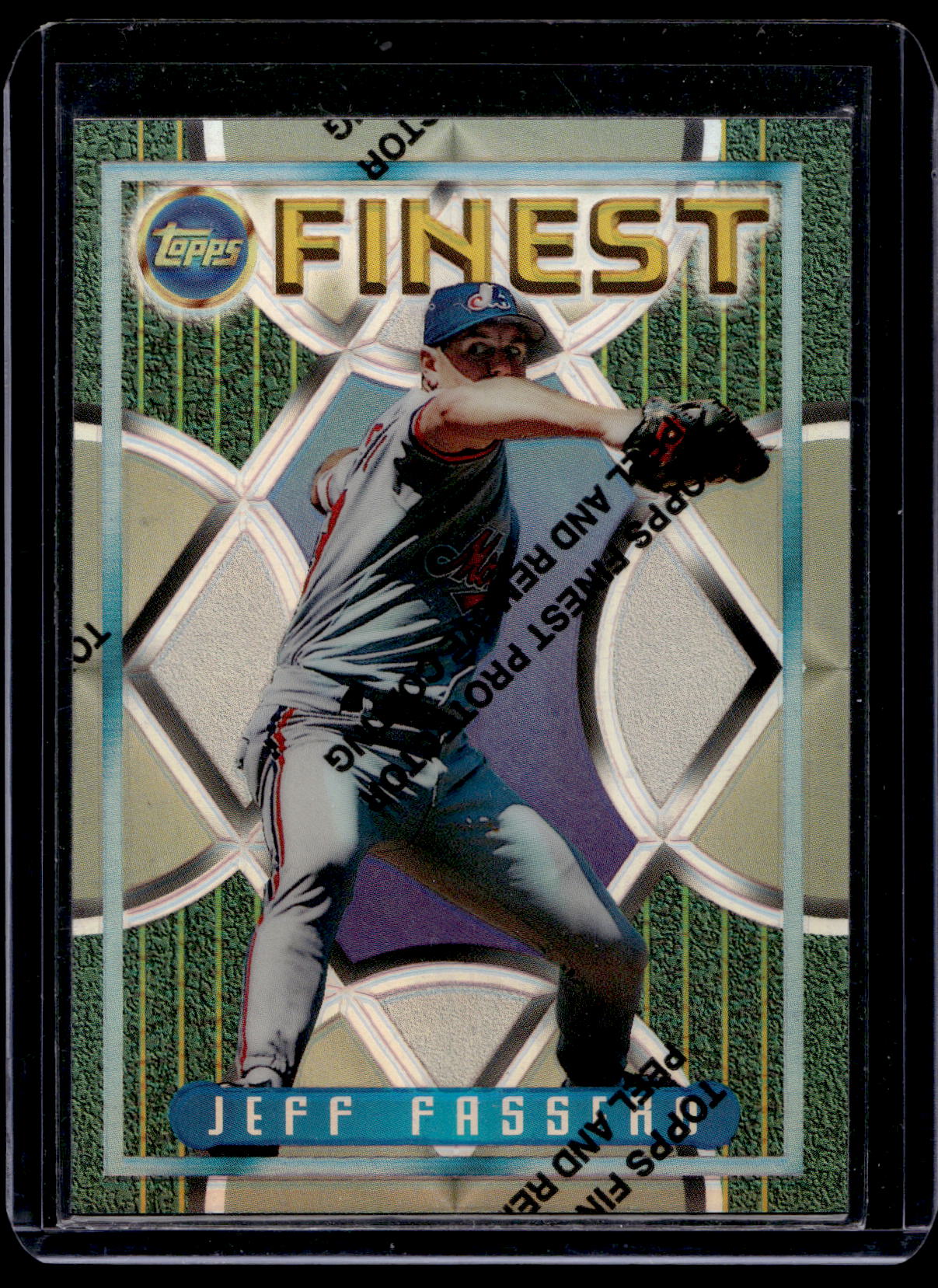 1995 Topps Finest - Refractor - Jeff Fassero #291
