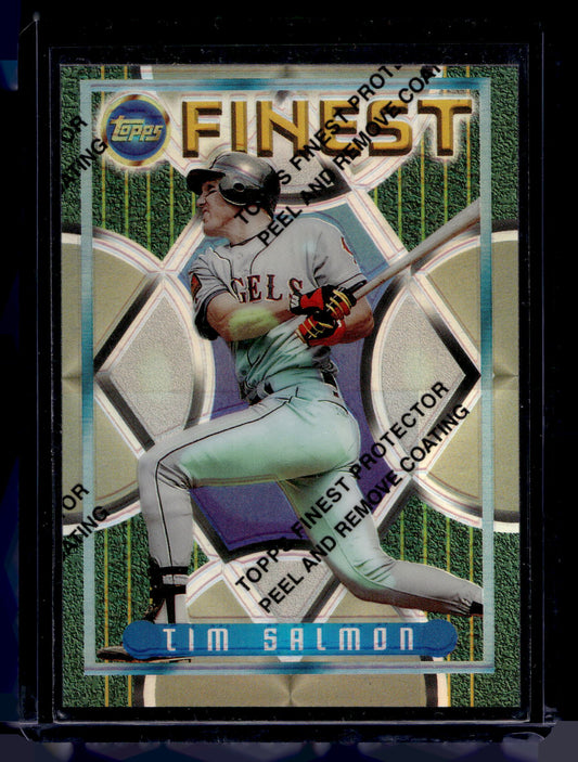 1995 Topps Finest - Refractor - Tim Salmon #79