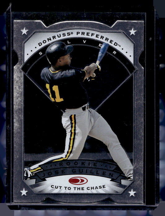 1997 Donruss Preferred - Cut to the Chase Silver - Jose Guillen #164