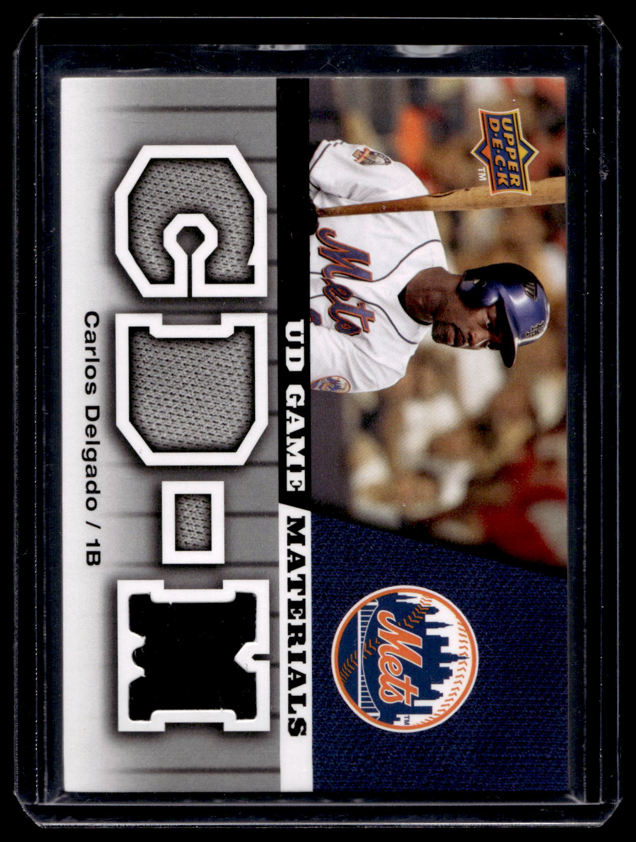 2009 Upper Deck - UD Game Materials - Carlos Delgado #GM-CD
