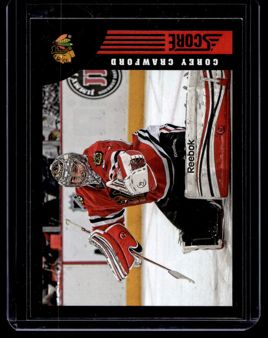 2013-14 Score - Black - Corey Crawford #97