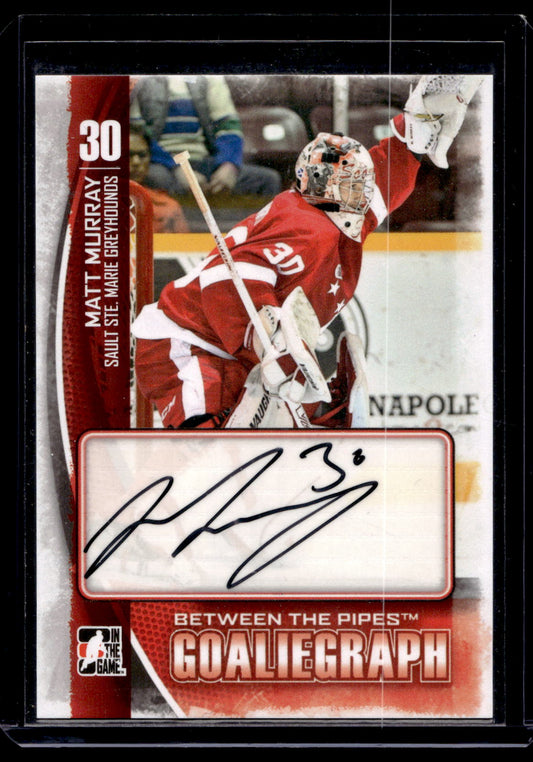 2013-14 In the Game Between the Pipes - GoalieGraph - Matt Murray #A-MM PRC