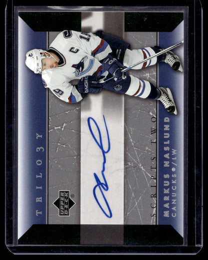 2005-06 Upper Deck Trilogy - Scripts Two - Markus Naslund #SCS-MN