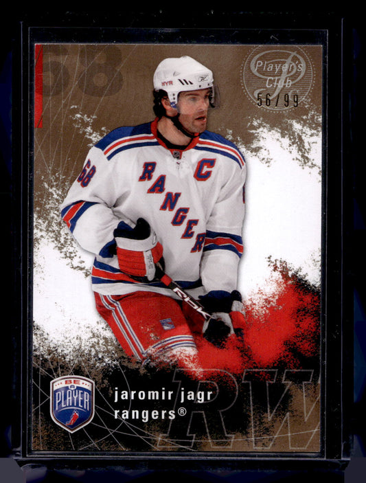2007-08 Upper Deck Be a Player - Player's Club - Jaromir Jagr #126 /99