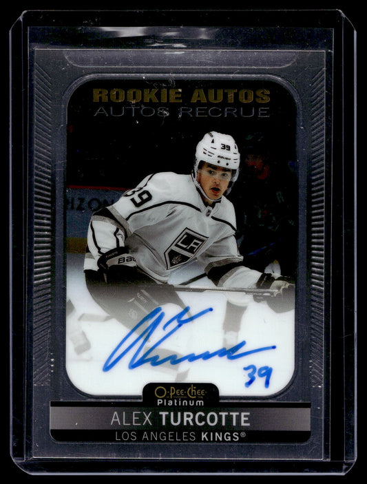 2021-22 Upper Deck O-Pee-Chee Platinum - Rookie Autographs - Alex Turcotte #R-AT RY