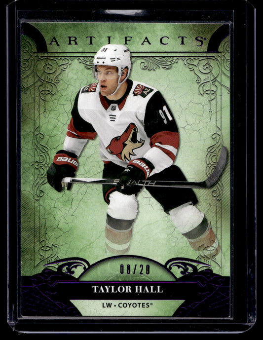 2020-21 Upper Deck Artifacts - Purple - Stars - Taylor Hall #136 /20