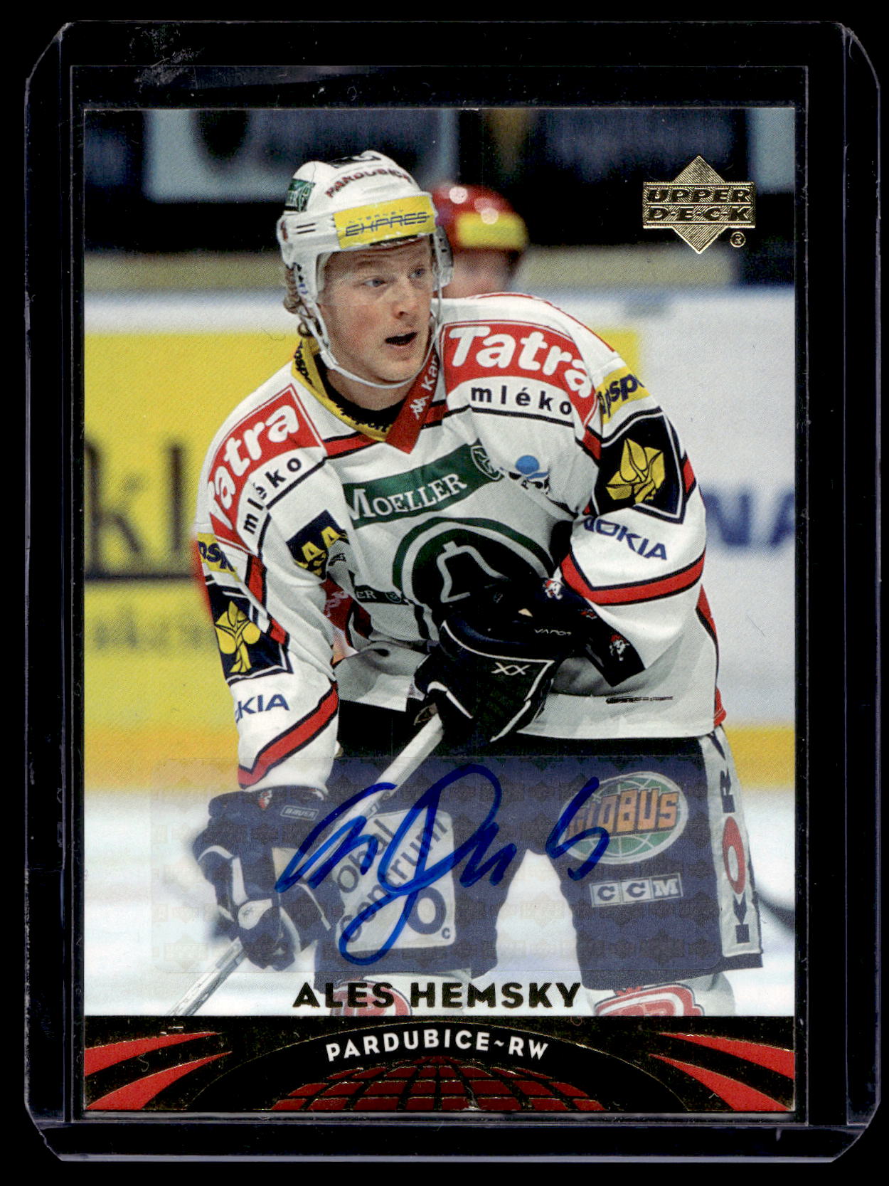 2004-05 Upper Deck All-World Edition - Autographs - Ales Hemsky #4