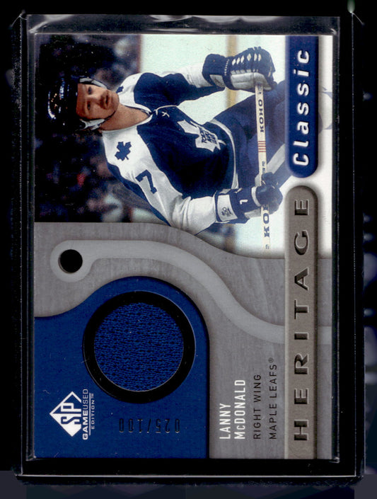 2005-06 Upper Deck SP Game Used Edition - Heritage Classic Jersey - Lanny McDonald #HC-MC /100