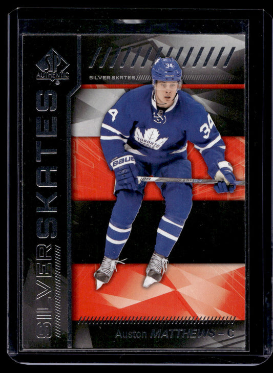 2016-17 Upper Deck SP Authentic - Silver Skates - Auston Matthews #SS-AM RY