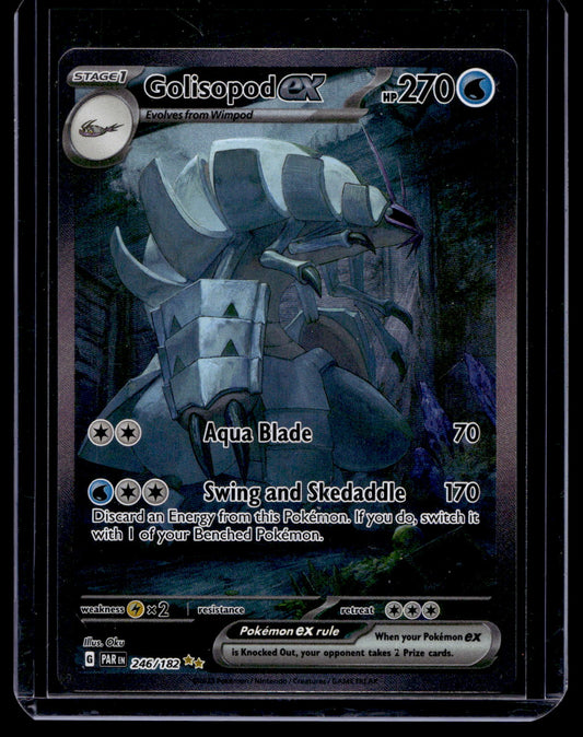 2023 Pokemon Scarlet & Violet - Paradox Rift - Special Illustration Rare - Golisopod #246