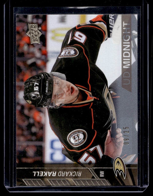2015-16 Upper Deck - UD Midnight - Rickhard Rakell #6 /25