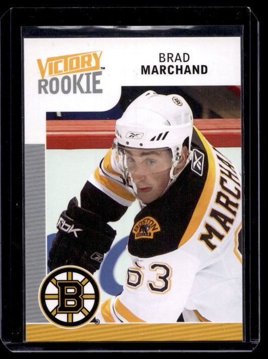 2009-10 Upper Deck Victory - Rookie - Brad Marchand #302 RC