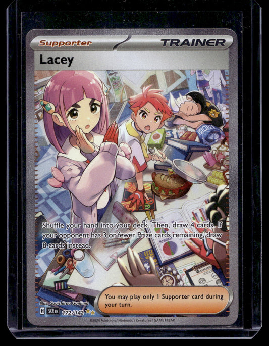 2024 Pokemon - Scarlet & Violet - Stellar Crown - Special Illustration Rare - Lacey #172