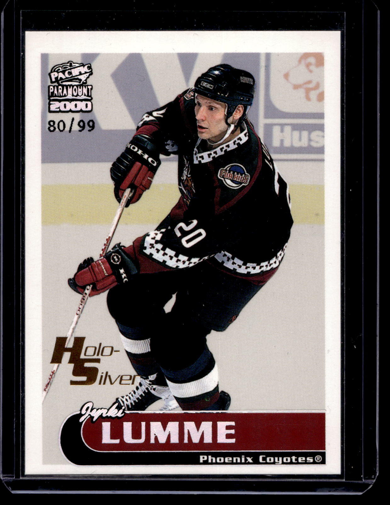1999-00 Pacific Paramount - Holo-Silver - Jyrki Lumme #180 /99