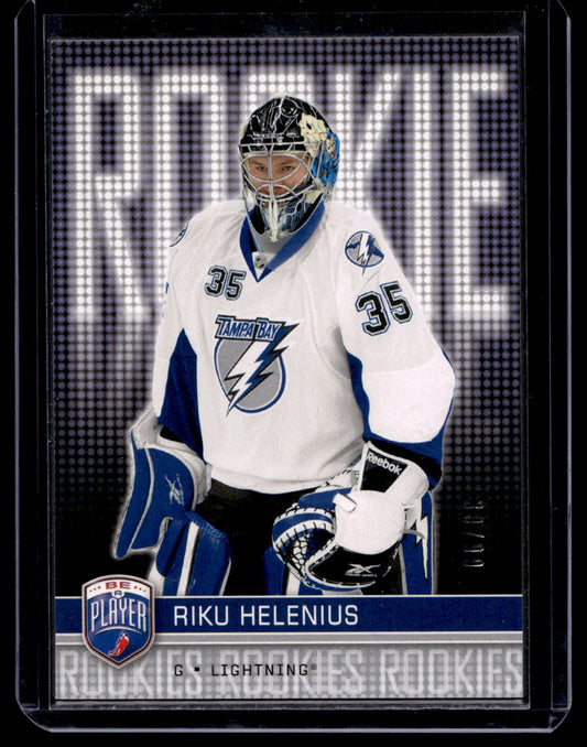 2008-09 Upper Deck Be a Player - Rookie Redemption - Riku Helenius #RR-319 /99 PRC