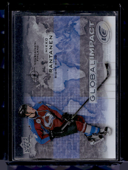 2015-16 Upper Deck Ice - Global Impact - Mikko Rantanen #GI-MR RY