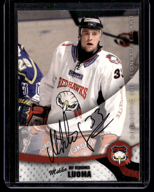 2004-05 SHL Signatures - Mikko Luoma