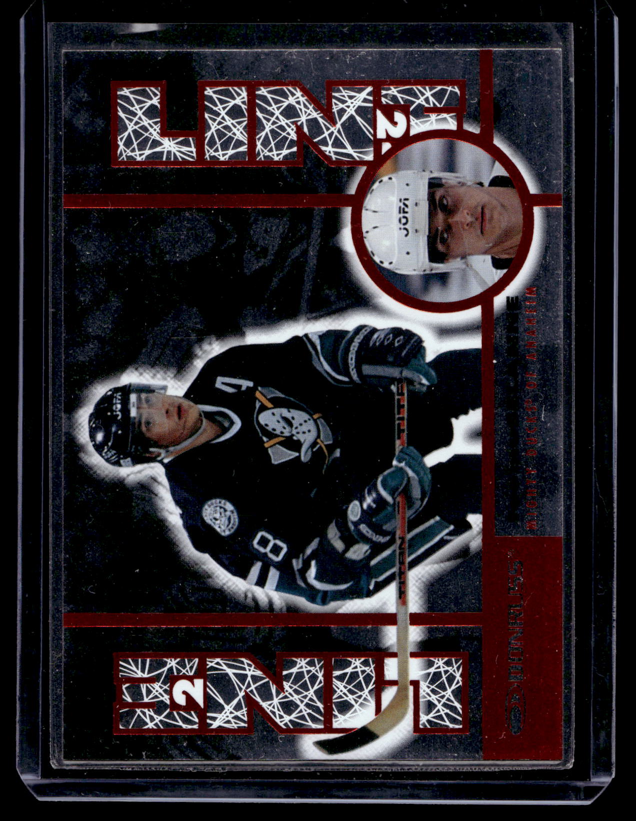 1997-98 Donruss - Line 2 Line - Teemu Selanne #2 /4000