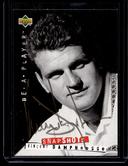 1994-95 Upper Deck Be a Player - Signatures - Snapshots - Vincent Damphousse #120