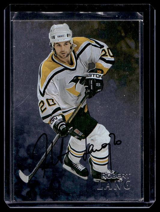1998-99 In the Game Be A Player - Silver Autographs - Robert Lang #263