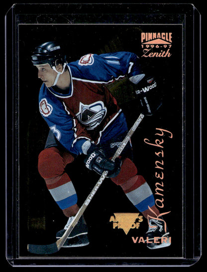 1996-97 Pinnacle Zenith - Artist's Proof - Valeri Kamensky #8