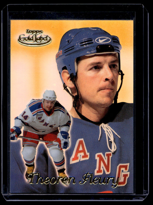 1999-00 Topps Gold Label - Class 3 - Theoren Fleury #14